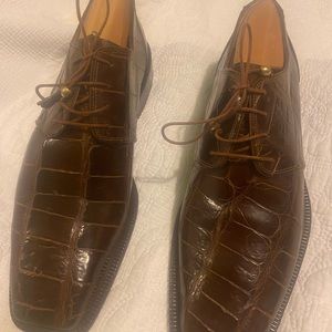 Mauri alligator 🐊 shoes size Us 12 my lost someone else gain!!!!!